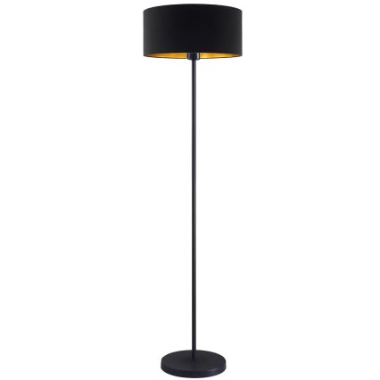 LED Επιδαπέδιο φωτιστικό TUNJA 1xE27/20W/230V Ø 38 cm μαύρο