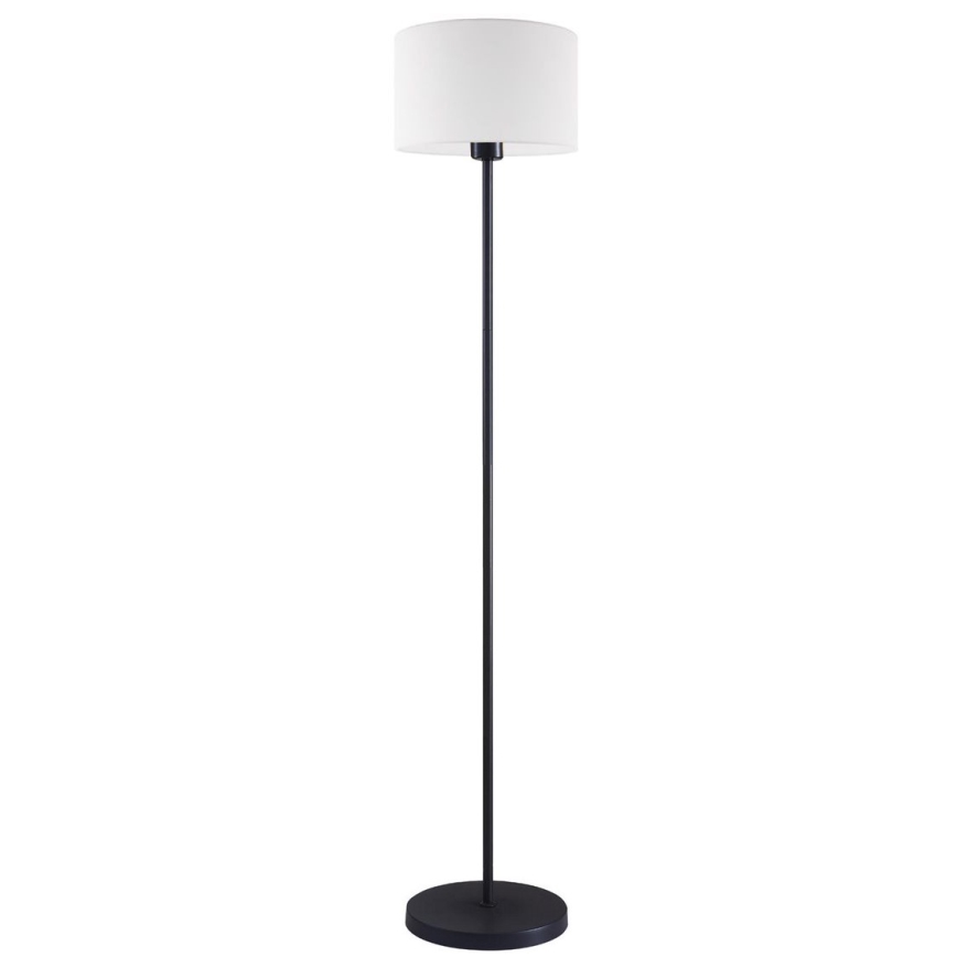 LED Επιδαπέδιο φωτιστικό TUNJA 1xE27/20W/230V διάμ. 30 cm μαύρο/λευκό