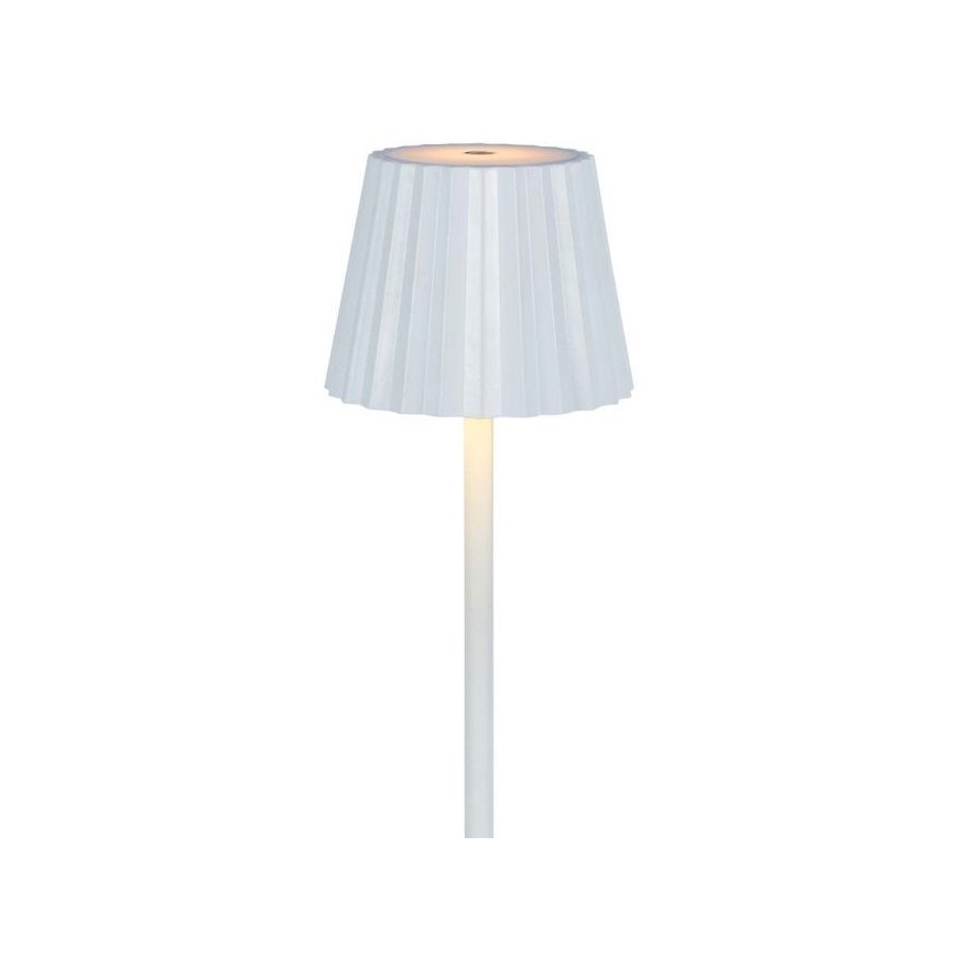 LED Dimming rechargeable touch επιτραπέζια λάμπα LED/4W/5V 3000-6000K 1800 mAh λευκό