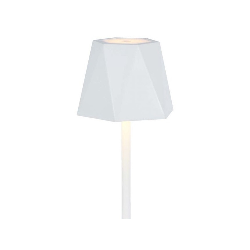 LED Dimming rechargeable touch επιτραπέζια λάμπα LED/4W/5V 3000-6000K 1800 mAh λευκό