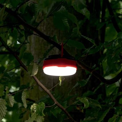 LED Dimming επαναφορτιζόμενος ηλιακός φακός με λειτουργία power bank LED/3W/5V 3000/4000/6500K IPX6 500 γυαλιστερό 2000 mAh