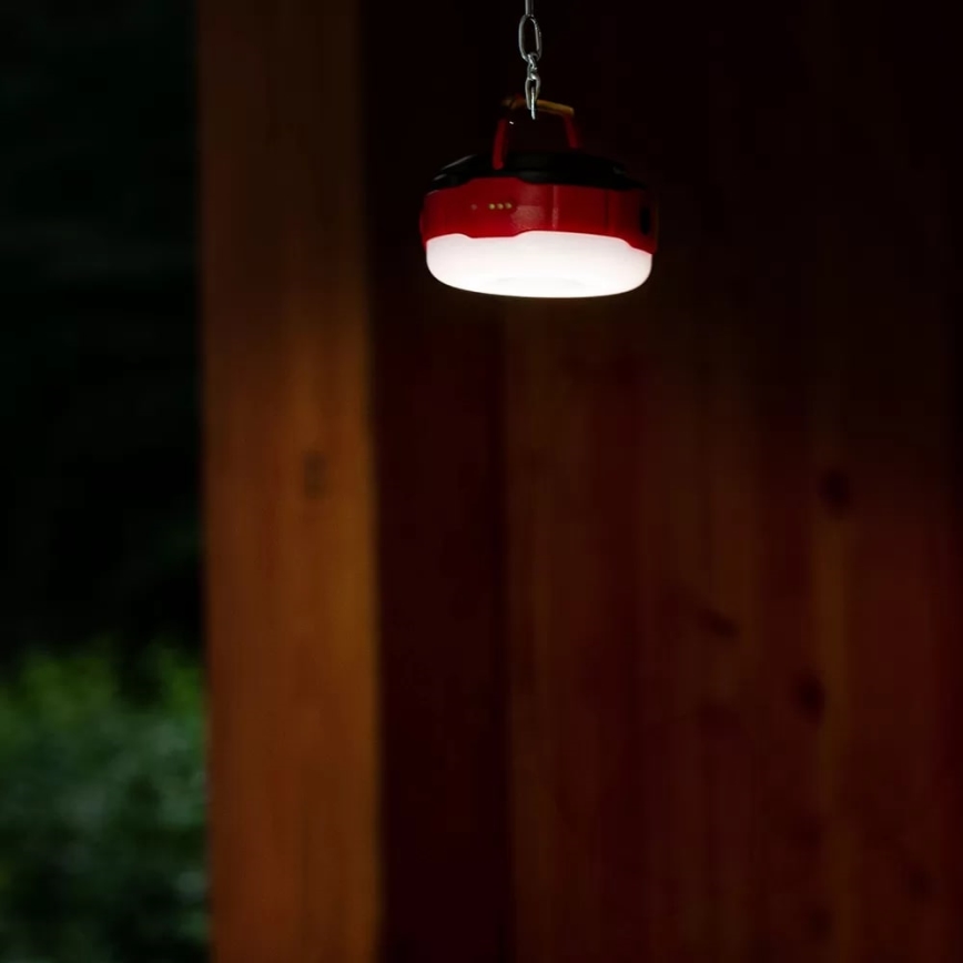 LED Dimming επαναφορτιζόμενος ηλιακός φακός με λειτουργία power bank LED/3W/5V 3000/4000/6500K IPX6 500 γυαλιστερό 2000 mAh