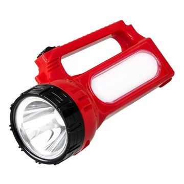 LED Επαναφορτιζόμενος ηλιακός φακός LED/7W/230V 400 γυαλιστερό 3200 mAh