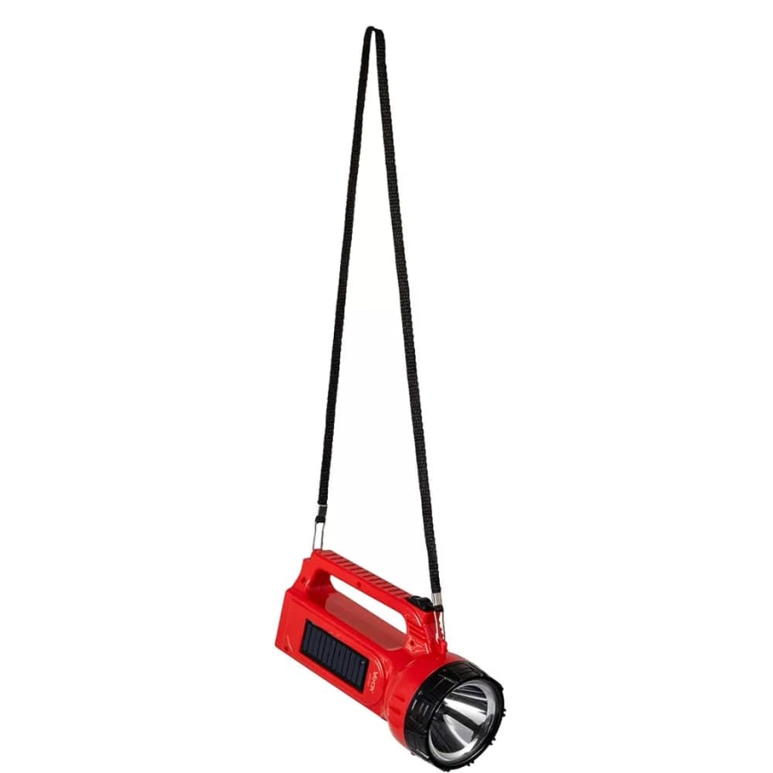 LED Επαναφορτιζόμενος ηλιακός φακός LED/7W/230V 400 γυαλιστερό 3200 mAh