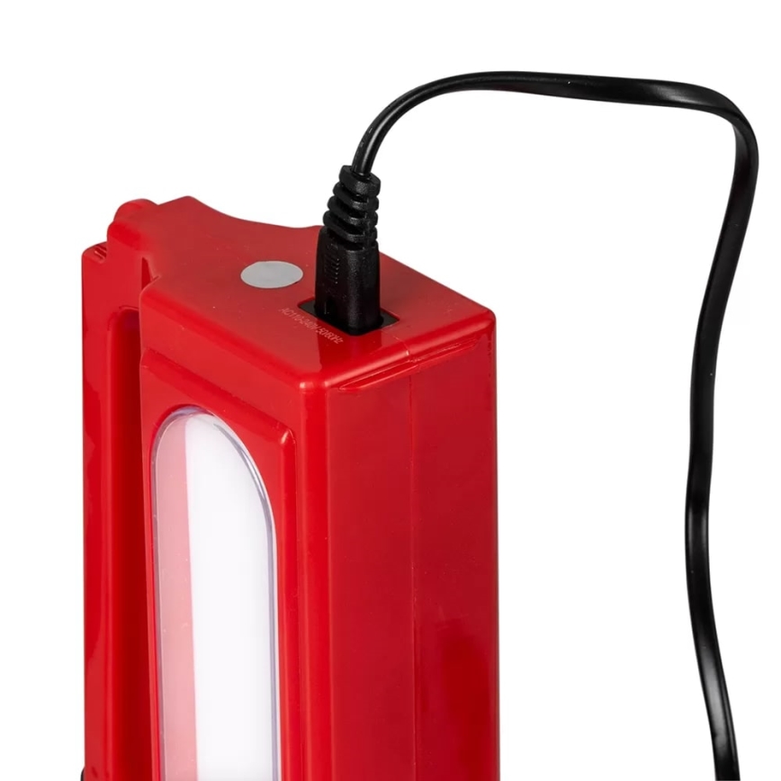 LED Επαναφορτιζόμενος ηλιακός φακός LED/7W/230V 400 γυαλιστερό 3200 mAh