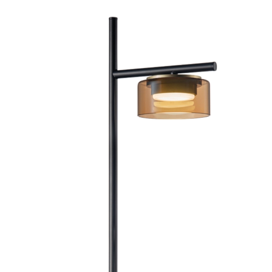 LED επιδαπέδιο φωτιστικό OFELIA 1xGX53/6W/230V μαύρο/μπεζ