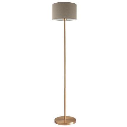 LED Επιδαπέδιο φωτιστικό TUNJA 1xE27/20W/230V, Ø 30 cm, χρυσό/ταουπ