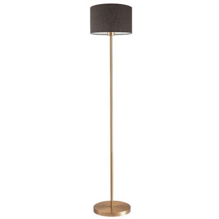 LED Επιδαπέδιο φωτιστικό TUNJA 1xE27/20W/230V, Ø 30 εκ., χρυσό/καφέ