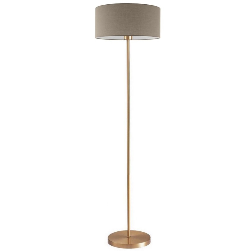 LED επιδαπέδιο φωτιστικό TUNJA 1xE27/20W/230V Ø 38 cm χρυσό/τάουπ
