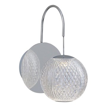 LED Επιτοίχιο Φωτιστικό CREMONA LED/5W/230V 3000K ματ χρώμιο