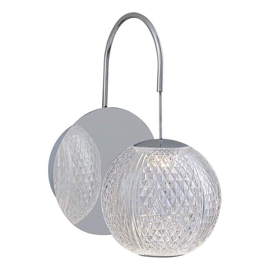 LED Επιτοίχιο Φωτιστικό CREMONA LED/5W/230V 3000K ματ χρώμιο