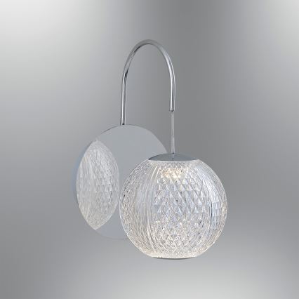 LED Επιτοίχιο Φωτιστικό CREMONA LED/5W/230V 3000K ματ χρώμιο