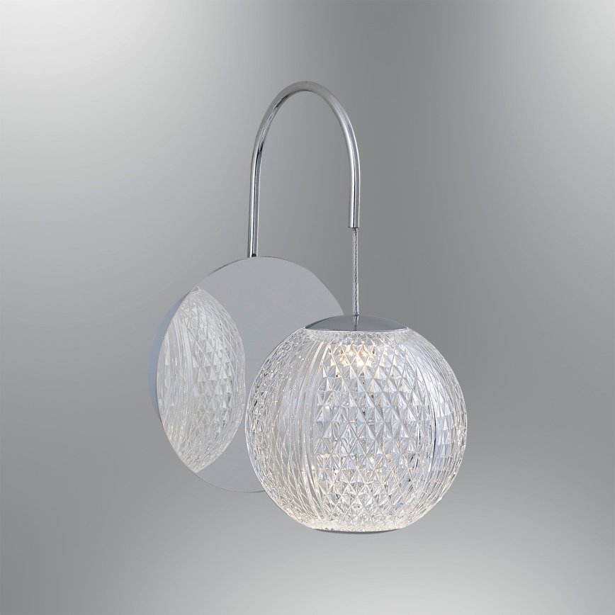 LED Επιτοίχιο Φωτιστικό CREMONA LED/5W/230V 3000K ματ χρώμιο