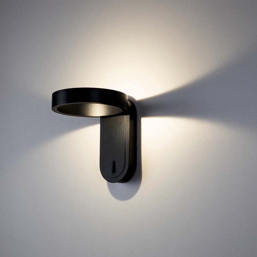 LED Επιτοίχιο φωτιστικό LED/5W/230V 3000K/4000K μαύρο