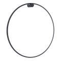 LED Επιτοίχιο φωτιστικό SATURNO LED/46W/230V διάμ. 80 εκ. IP44 ανθρακί