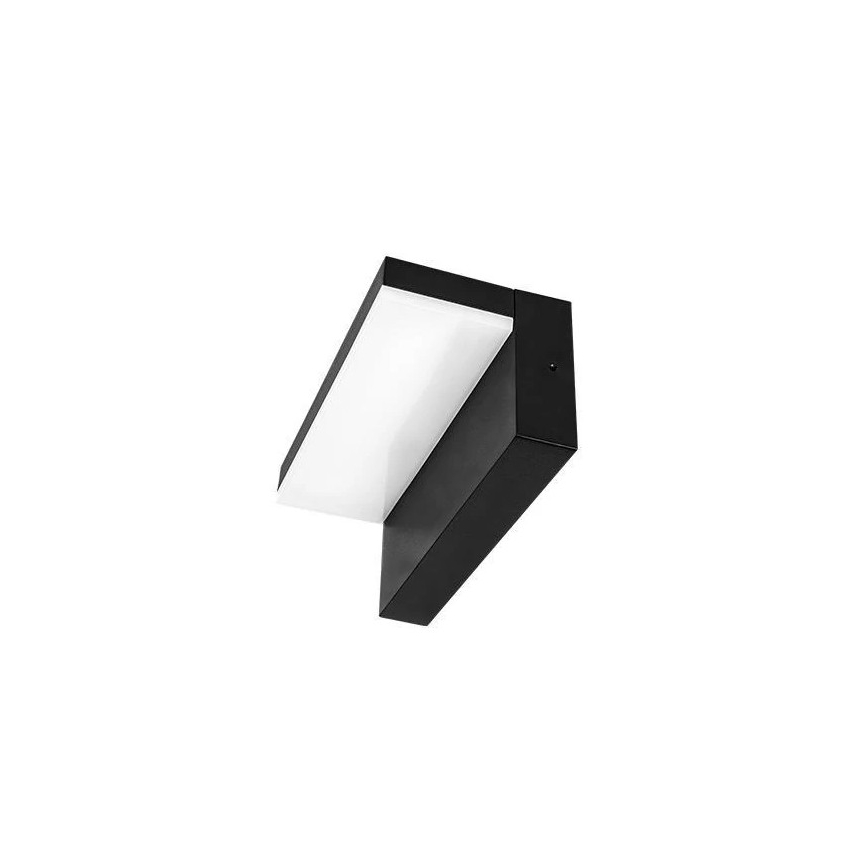 LED Επιτοίχιο φωτιστικό εξωτερικού χώρου HESTIO LED/9W/230V 4000K IP44 μαύρο