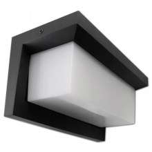 LED Επιτοίχιο φωτιστικό εξωτερικού χώρου LED/12W/230V IP54 μαύρο