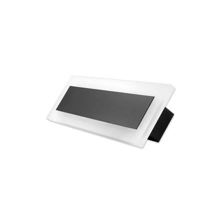 LED Επιτοίχιο φωτιστικό εξωτερικού χώρου LED/19W/230V IP54 μαύρο
