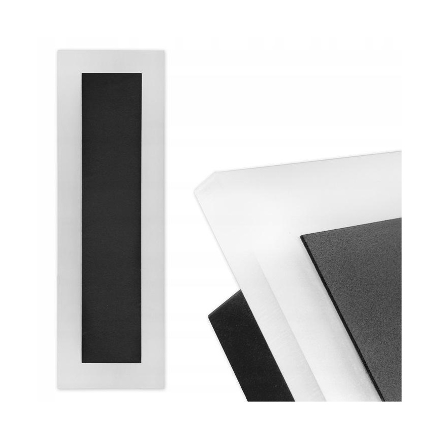 LED Επιτοίχιο φωτιστικό εξωτερικού χώρου LED/19W/230V IP54 μαύρο
