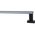 LED επιτοίχιο φωτιστικό μπάνιου SHINE LED/11W/230V 45 cm IP44 μαύρο