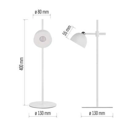 LED Ρυθμιζόμενο Επιτραπέζιο Φωτιστικό Φορτιζόμενο Μαγνητικό 4σε1 LED/4,2W/3,7V 4000K 1200mAh λευκό