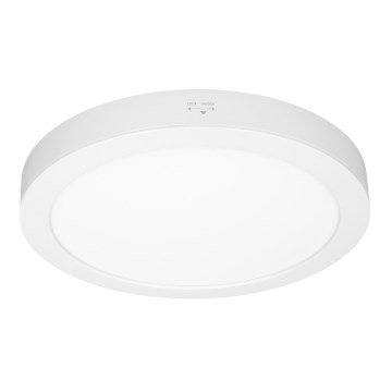 LED επιφανειακό/εντοιχισμένο πάνελ 2 σε 1 24W/230V 3000/4000/6000K Ø 30 cm IP54 λευκό