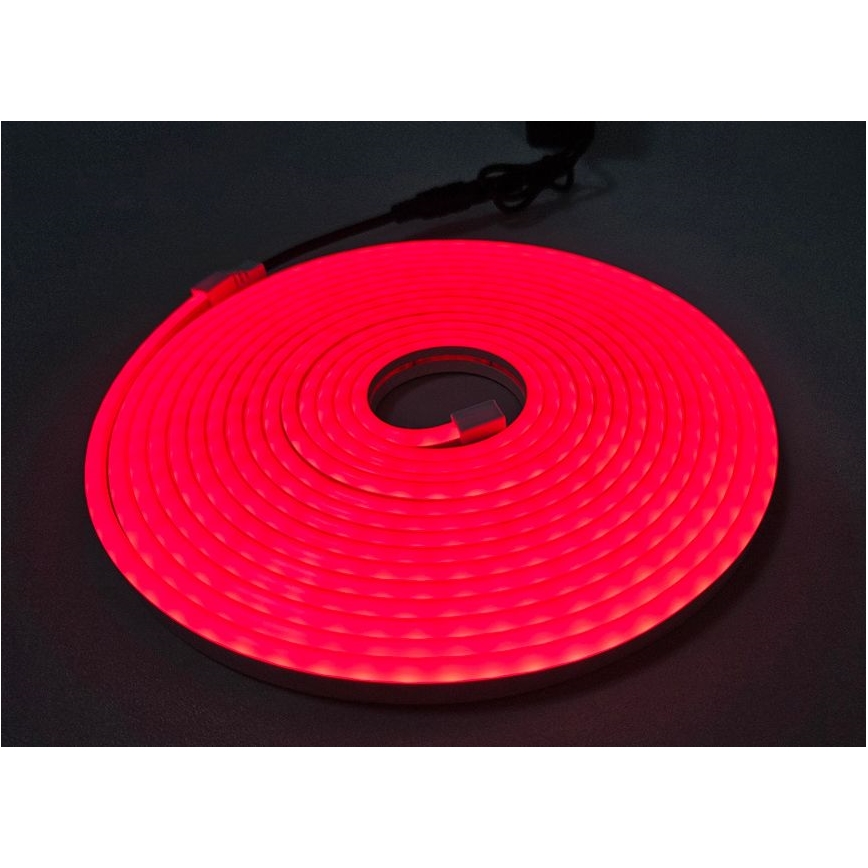 LED Ευέλικτη ταινία NEON LED/10W/230V 5 m IP65 κόκκινο