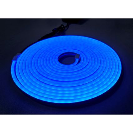 LED Εύκαμπτη ταινία NEON LED/10W/230V 5 m IP65 μπλε