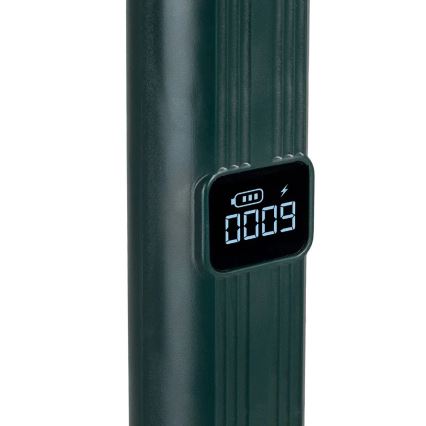 LED Ηλεκτρική παγίδα εντόμων 2 σε 1 με οθόνη LCD 1200 mAh/5V πράσινο