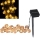 LED Ηλιακά διακοσμητικά λαμπάκια BUBBLE GLASS 20xLED/8 λειτουργίες 4,85 m 600 mAh IP44 θερμό λευκό