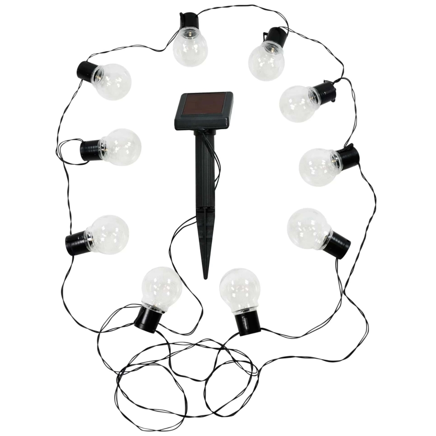 LED Ηλιακά διακοσμητικά λαμπάκια LED/1,2V 300 mAh 3,8 m IP44