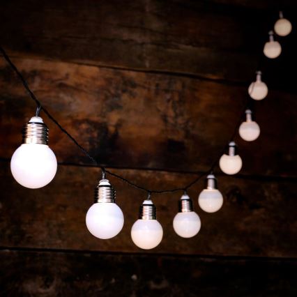 LED Ηλιακά διακοσμητικά λαμπάκια LED/1,2V 300 mAh 3,8 m IP44