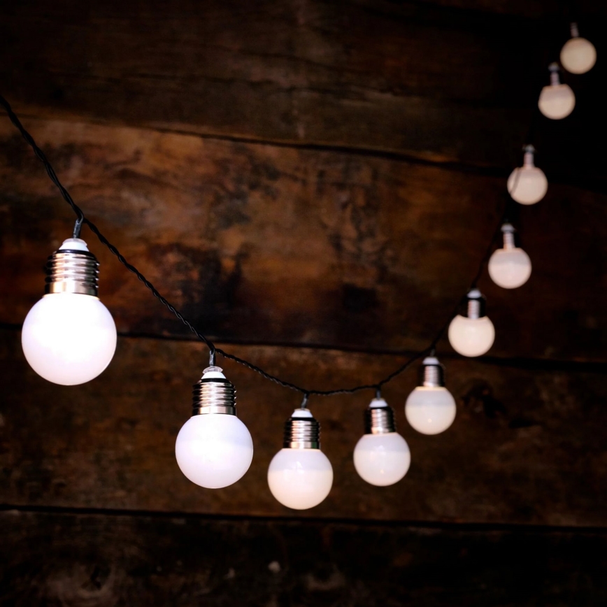 LED Ηλιακά διακοσμητικά λαμπάκια LED/1,2V 300 mAh 3,8 m IP44