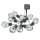 LED Ηλιακά λαμπάκια εξωτερικού χώρου  10xLED/1,2V 300 mAh 3,8 m IP44