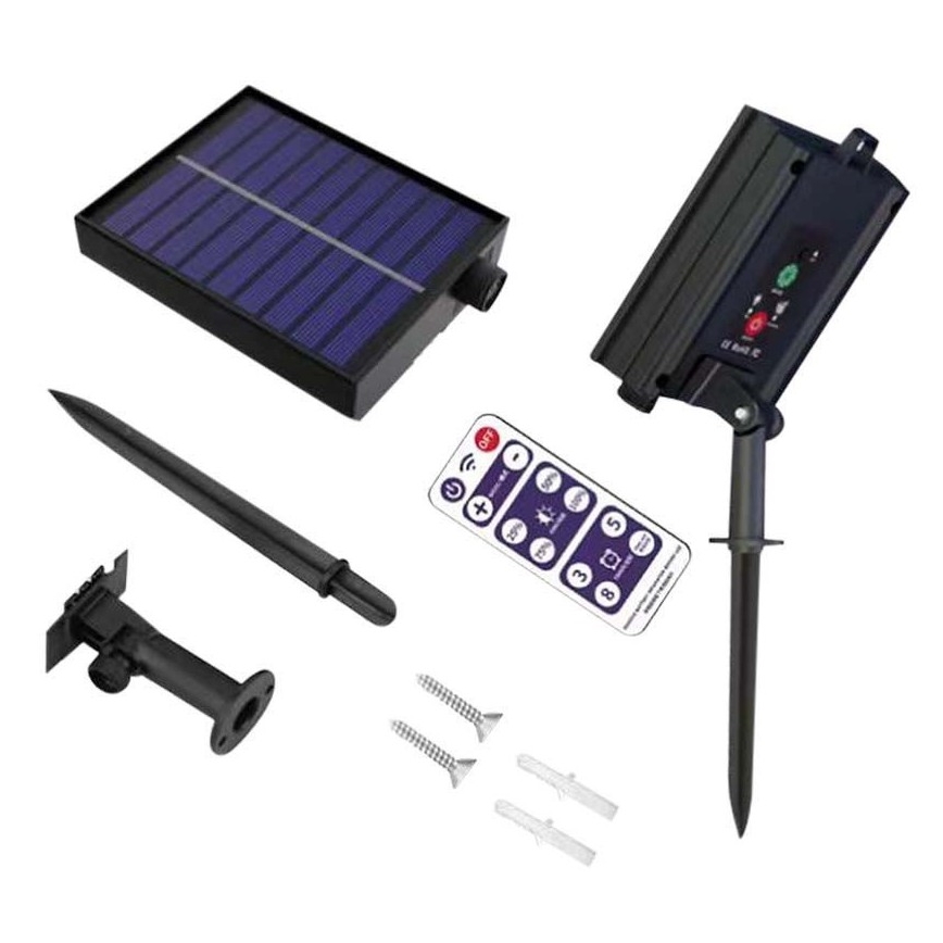 Ηλιακή αλυσίδα LED 10xLED/0,5/4,5V 12 μ 3000K IP44 1200 mAh + τηλεχειριστήριο