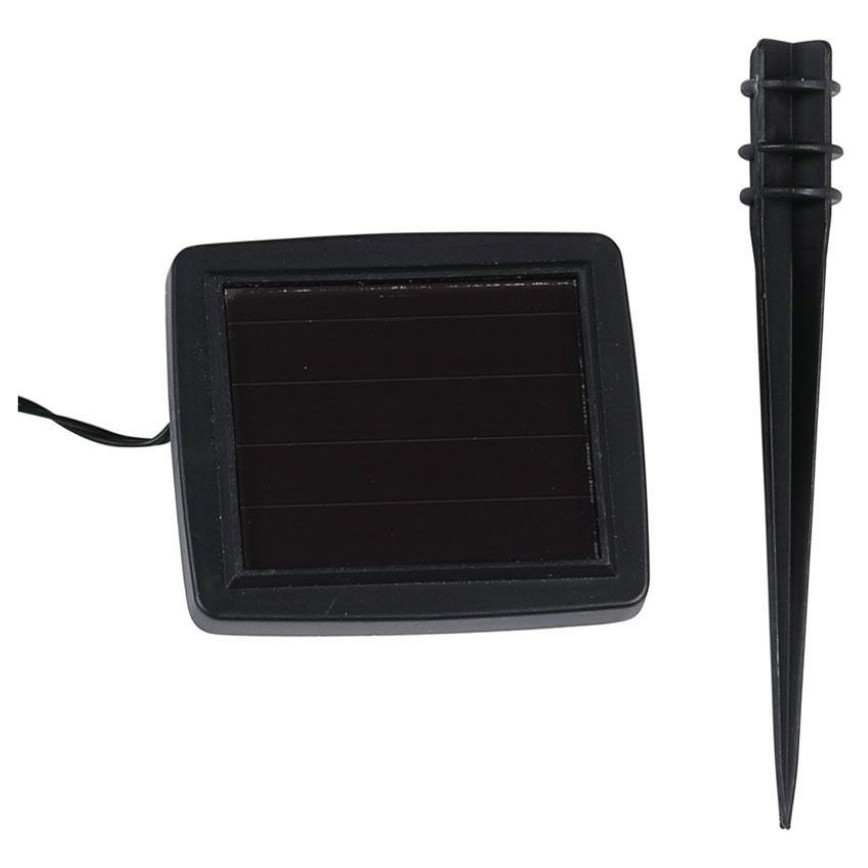 LED Ηλιακή αλυσίδα 10xLED/1W/1,2V 1xAA 2 m IP44 3000K 300 mAh