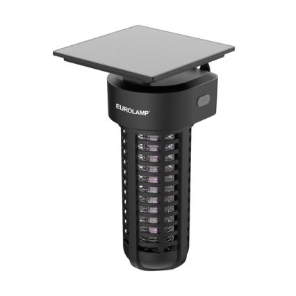 LED Ηλιακή εντομοπαγίδα LED/4W/3,7V 1800 mAh IPX4 20 m²