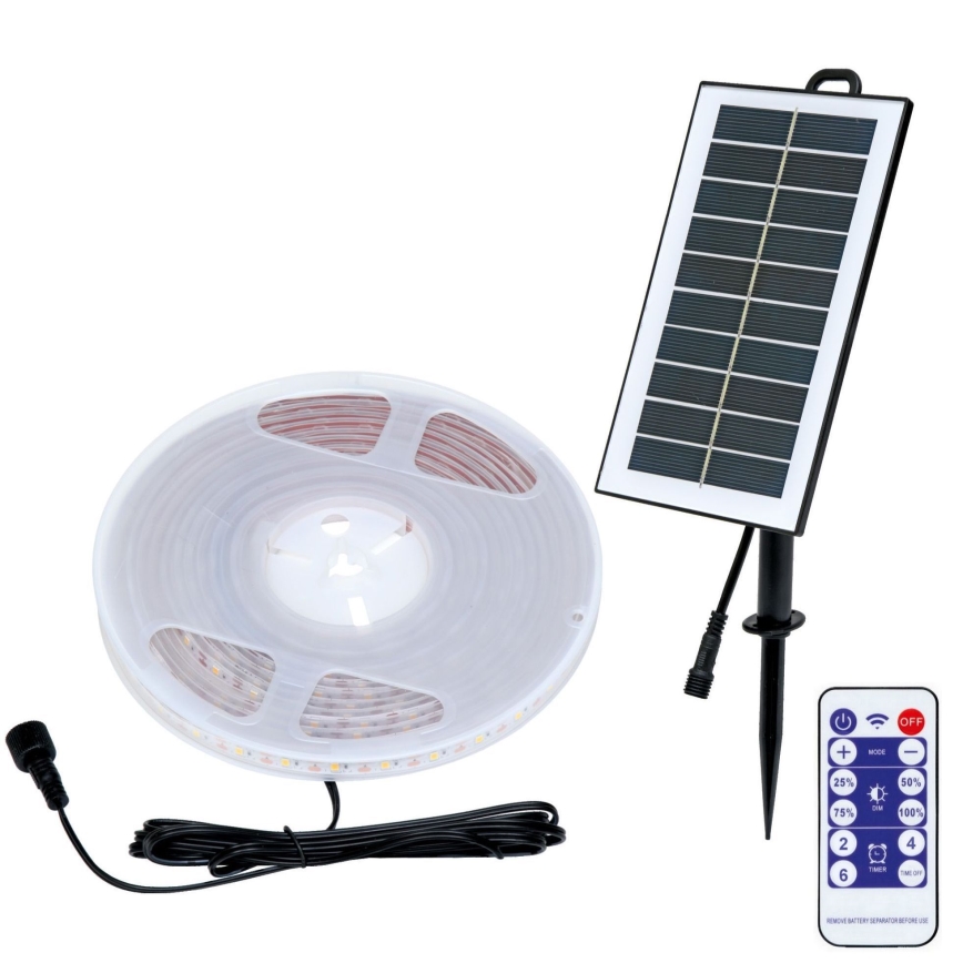LED Ηλιακή ταινία 3,7V 2400 mAh 5 m IP65