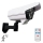 LED Ηλιακό dummy security camera με αισθητήρα KAMERA LED/1W/3,7V 1200 mAh IP44 + τηλεχειριστήριο