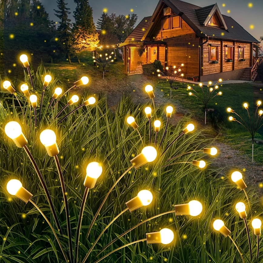 LED Ηλιακό διακοσμητικό φωτιστικό 10xLED/1,2V 3000K 73 cm IP44
