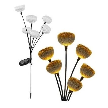 LED Ηλιακό διακοσμητικό φωτιστικό LED/1,2V 3000K 80 cm 600 mAh IP44