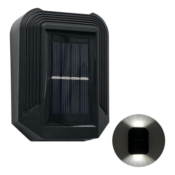 LED Ηλιακό Επιτοίχιο Φωτιστικό LUCE LED/1,2V 400 mAh IP44