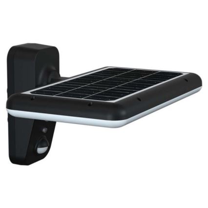 LED Ηλιακό Επιτοίχιο Φωτιστικό με Αισθητήρα LED/15W/3,2V 4000K/6000K IP65 6000 mAh μαύρο