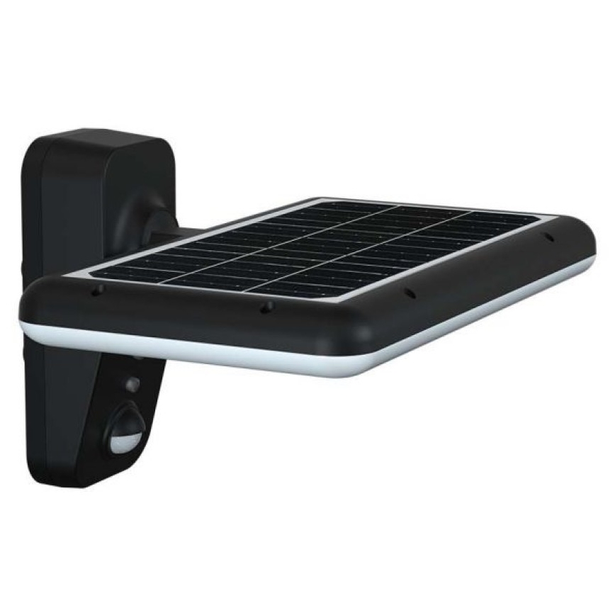 LED Ηλιακό Επιτοίχιο Φωτιστικό με Αισθητήρα LED/15W/3,2V 4000K/6000K IP65 6000 mAh μαύρο