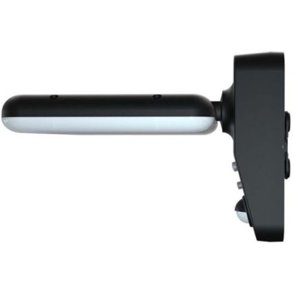 LED Ηλιακό Επιτοίχιο Φωτιστικό με Αισθητήρα LED/15W/3,2V 4000K/6000K IP65 6000 mAh μαύρο