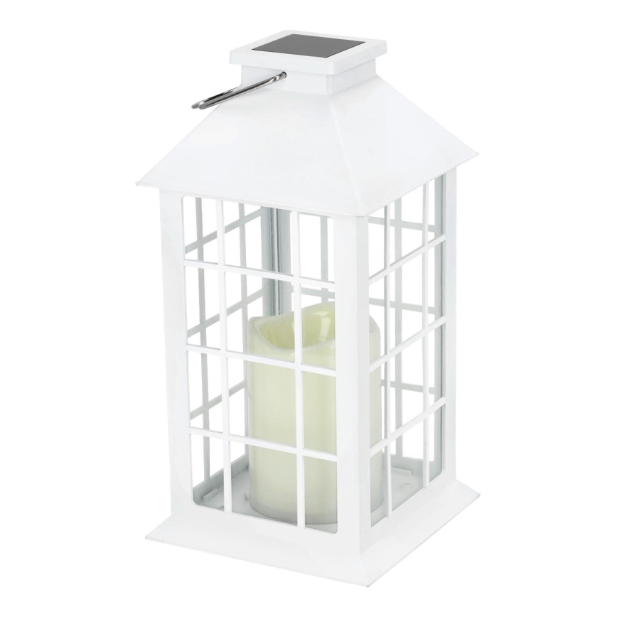 LED Ηλιακό κρεμαστό φωτιστικό LED/0,02W/1,2V 1xAA 2700K IP44 200 mAh λευκό