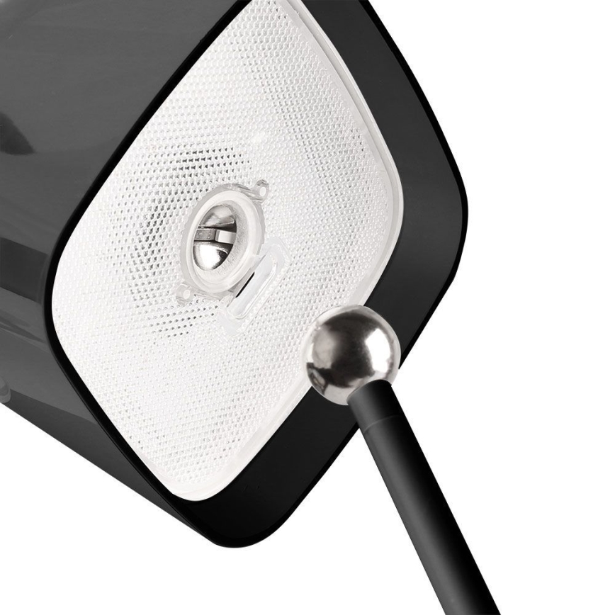 Ηλιακό LED Dimmable μαγνητικό επιτραπέζιο φωτιστικό αφής επαναφορτιζόμενο  LED/5W/5V 3000-6000K 3600 mAh IP65 μαύρο