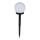 LED Ηλιακό φωτιστικό LED/1,2V 40mAh IP44 μαύρο