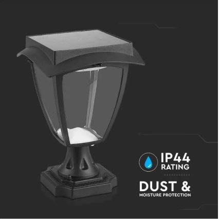 Ηλιακός LED Φωτισμός LED/2W/3,7V 3000/6000K IP65 2200 mAh
