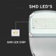 LED Dimmable ηλιακό φωτιστικό δρόμου SAMSUNG CHIP LED/50W/6,4V 4000K IP65 + τηλεχειριστήριο